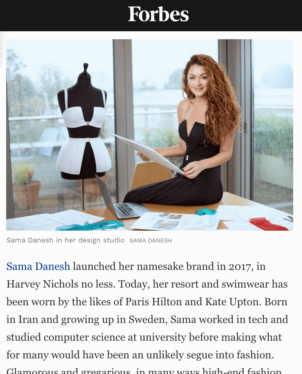 Sama Danesh Women s Luxury Swimwear Engineered