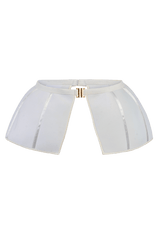 Peplum skirt cover up