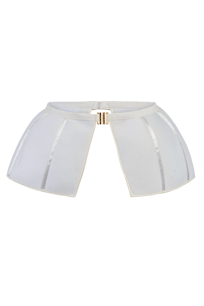 Peplum skirt cover up