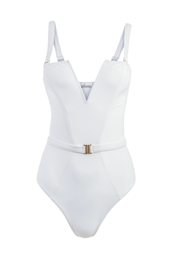 The Victory Swimsuit | White